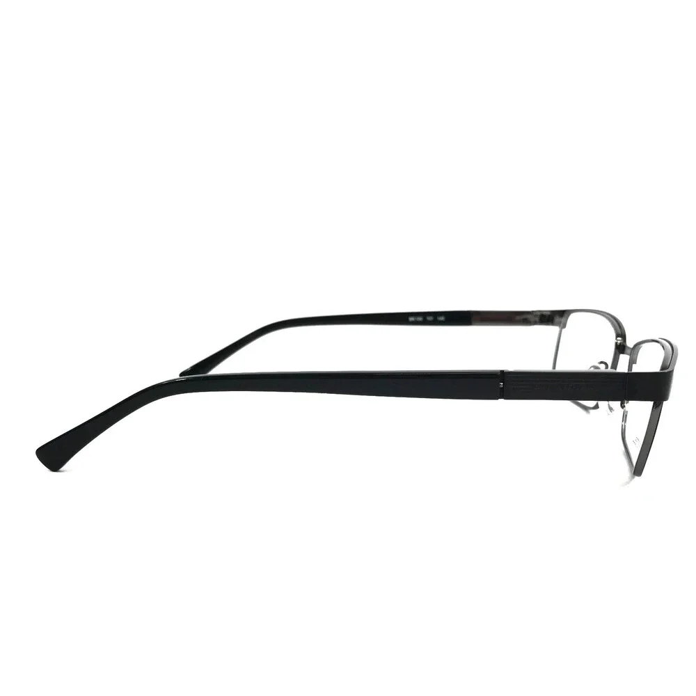Banana Republic Eyeglasses Frames BR100 TI7 Ruthenium Matte Black Gray 52-18-140